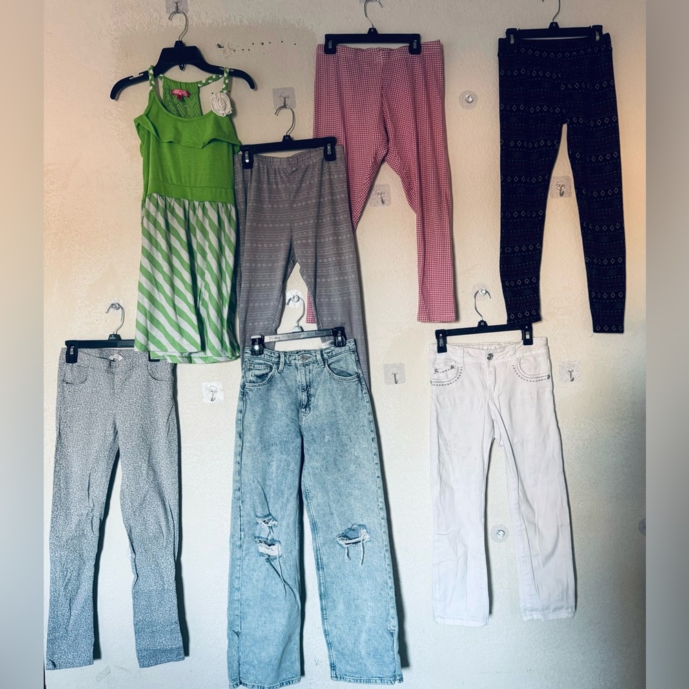 Girls Clothing Bundle Lot  Size (10), (10-11), (10-12), (12) And More, ( Used )